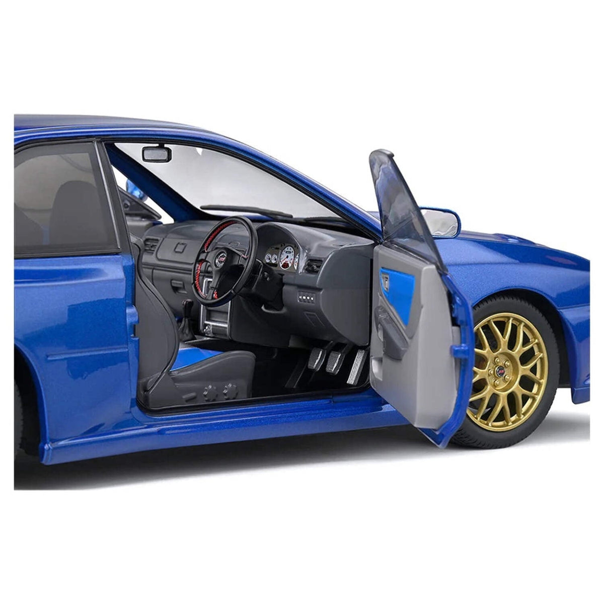 Solido 1998 Subaru Impreza 22B Blue 1:18
