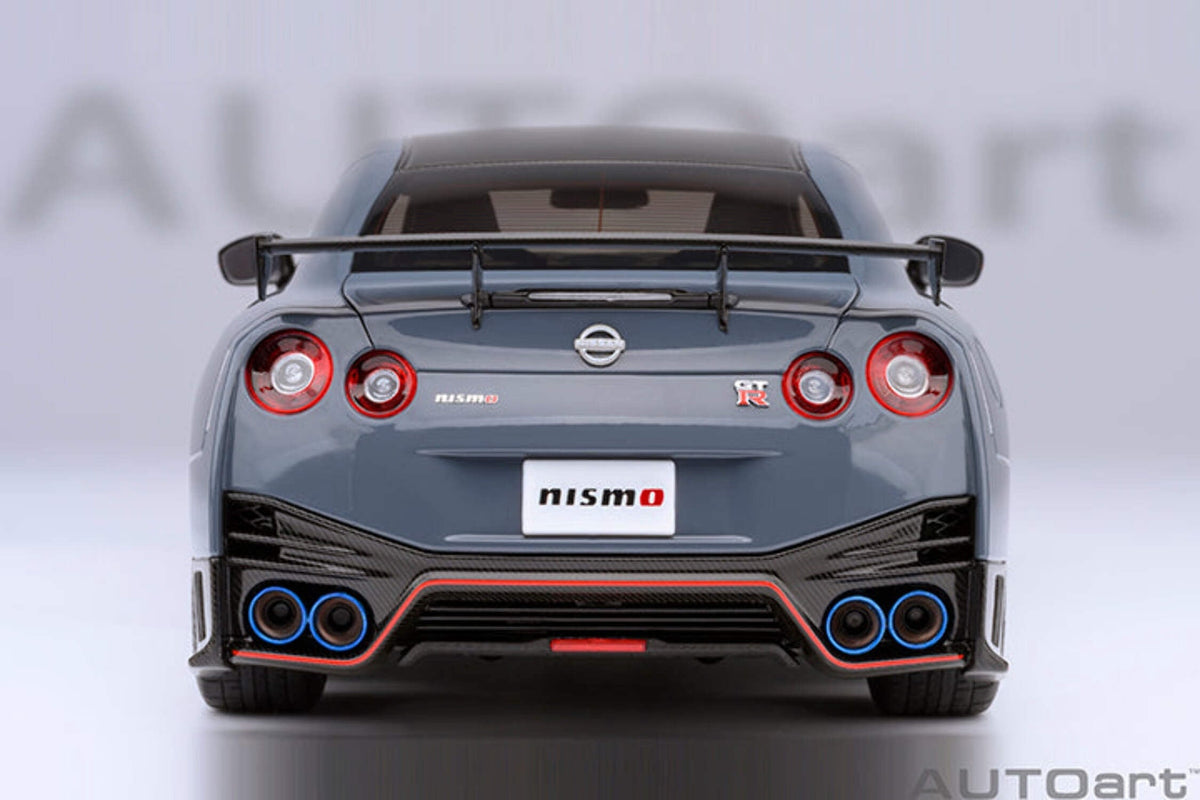 AUTOart 2022 Nissan Skyline GT-R (R35) Nismo Special Edition Nismo Stealth Gray 1:18