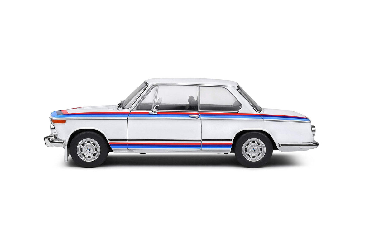 Solido BMW 2002 Tii Turbo Evocation Diecast Model Car 1:18 Scale White