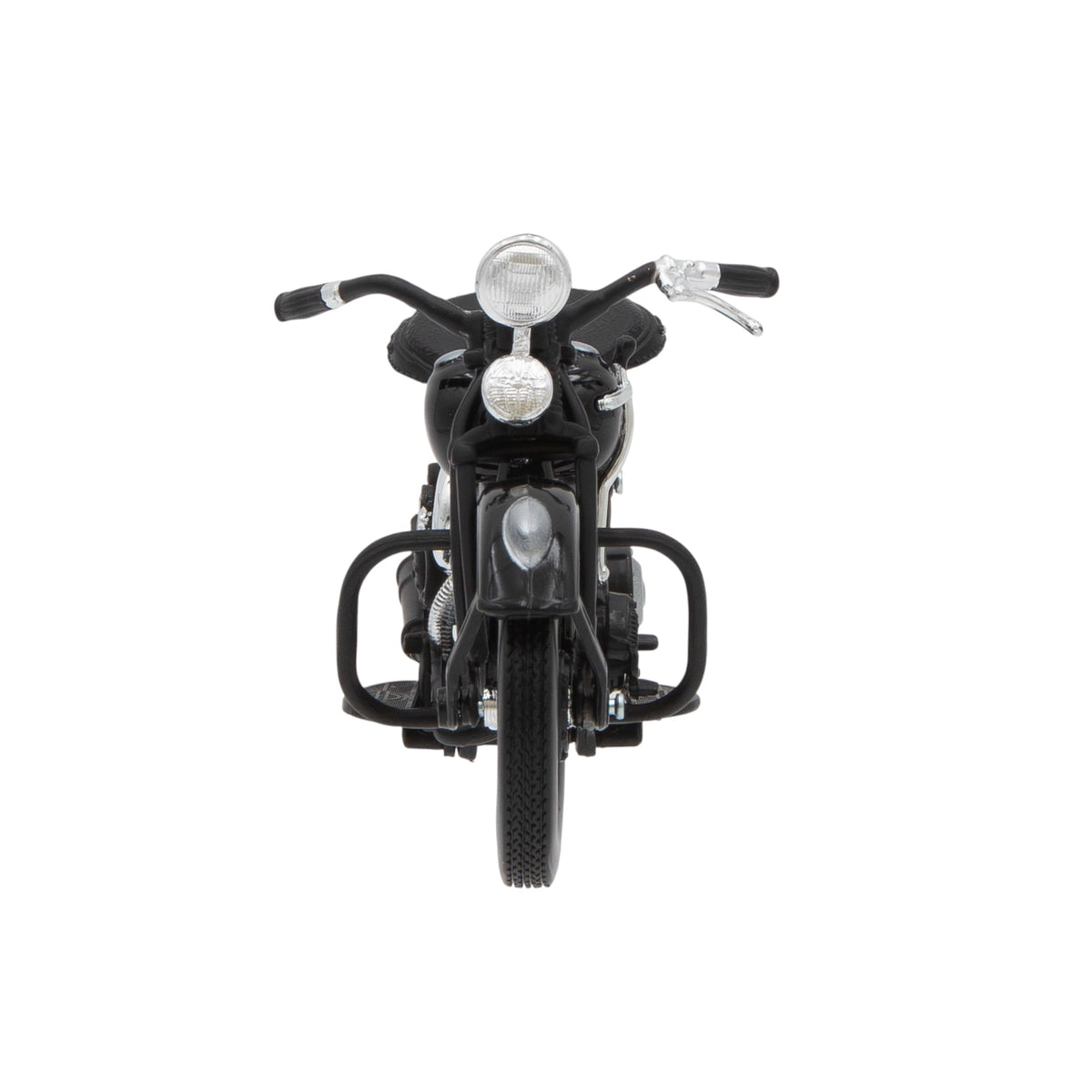 Maisto 1948 Harley-Davidson FL Panhead Motorcycle in Black & Silver 1:18 Diecast