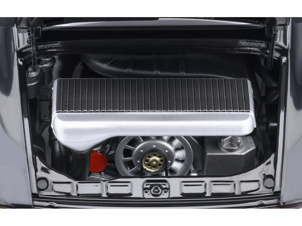 Porsche 911 (930) Turbo "Blackbird" Black "Wangan Midnight - Comic #1 Version" Manga 1/18 Model Car by Autoart