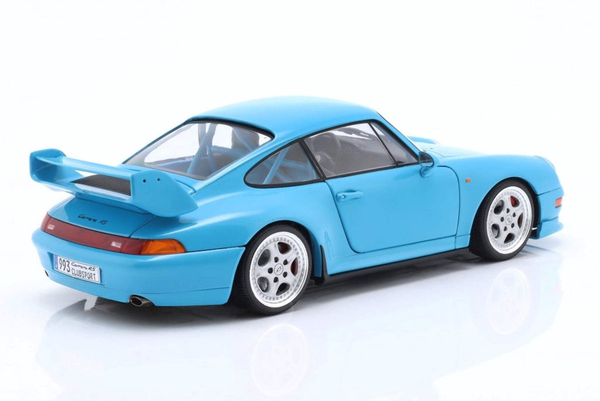 Solido 1997 Porsche 911 (993) Clubsport Riviera Blue 1:18