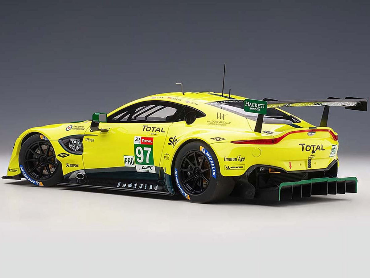 Autoart 81809 No.97 Lynn Martin Adam Le Mans PRO 1 by 18 Scale Model Car for 2018 Aston Martin Vantage GTE