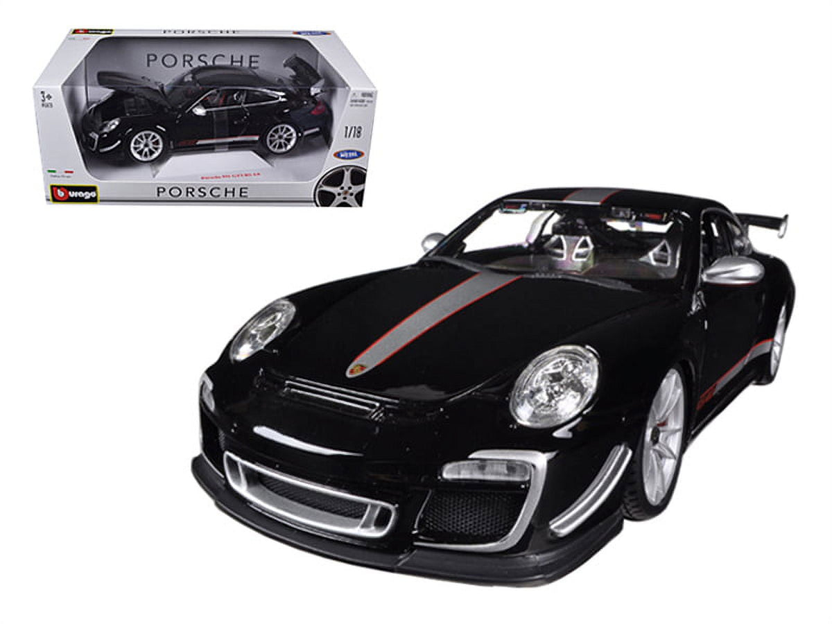 Diecast Porsche 911 GT3 RS 4.0 Black 1/18 Diecast Model Car From Bburago