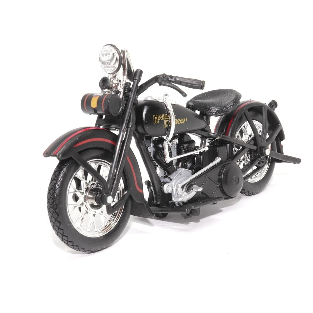 Harley Davidson JDH Twin Cam (1928) Motorcycle [1:18 scale in Black]