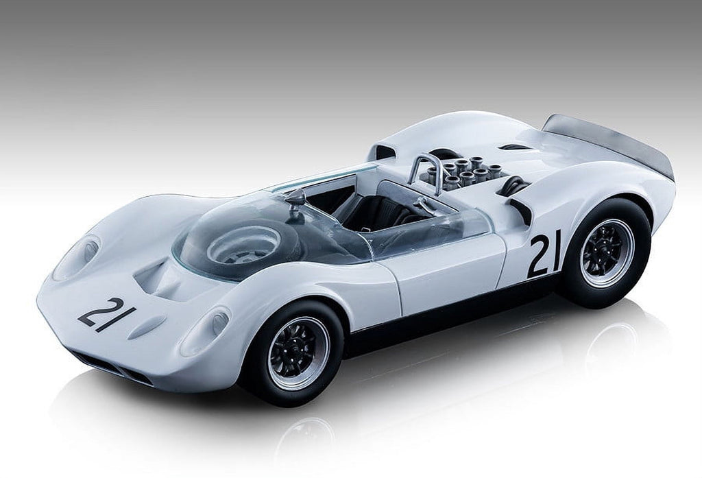 McLaren Elva Mark 1 #21 Graham Hill DNF Guards Trophy Brand Hatch (1965) Ltd Ed 90 pcs 1/18 Model Car by Tecnomodel