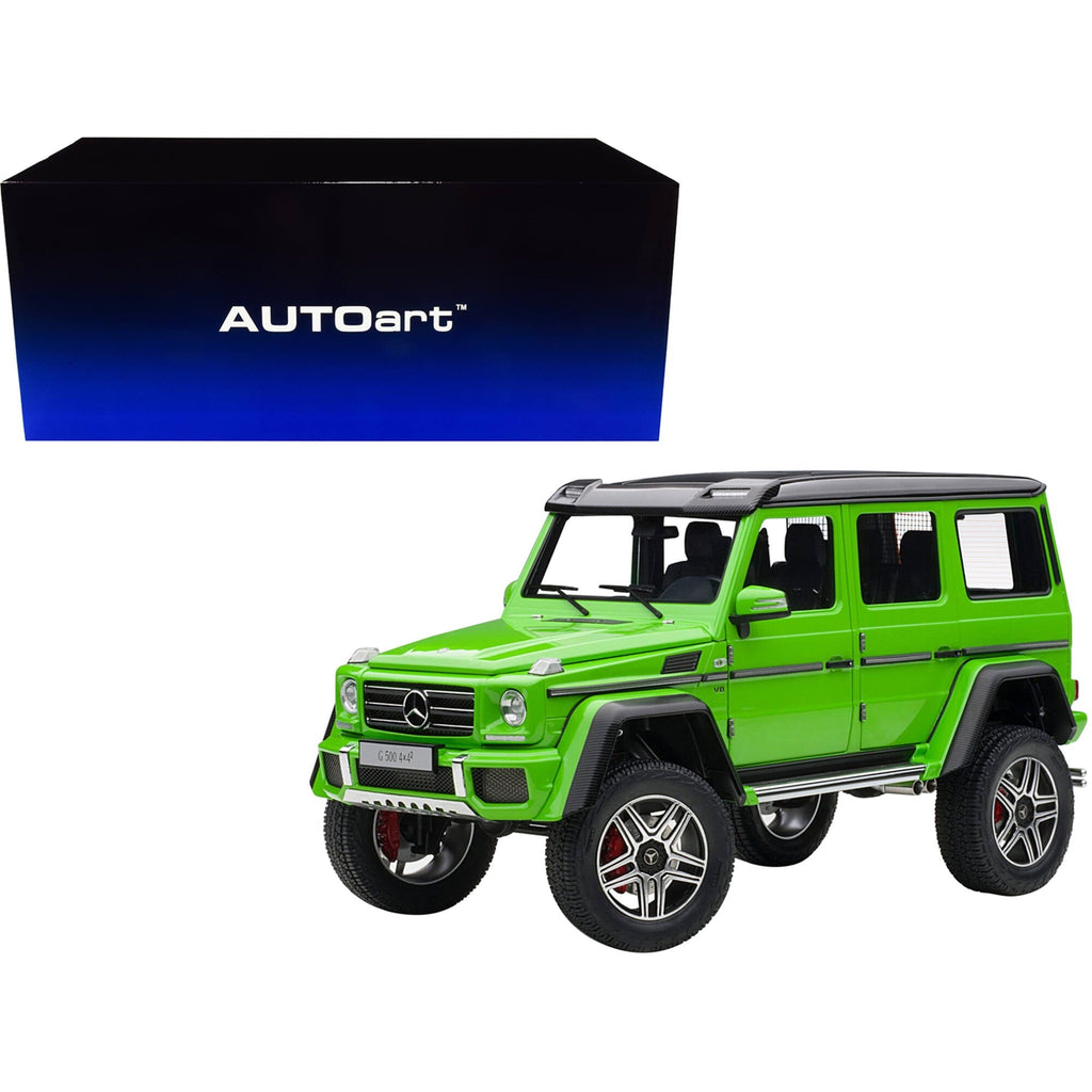 Mercedes Benz G500 4X4 2 Alien Green 1/18 Model Car by Autoart