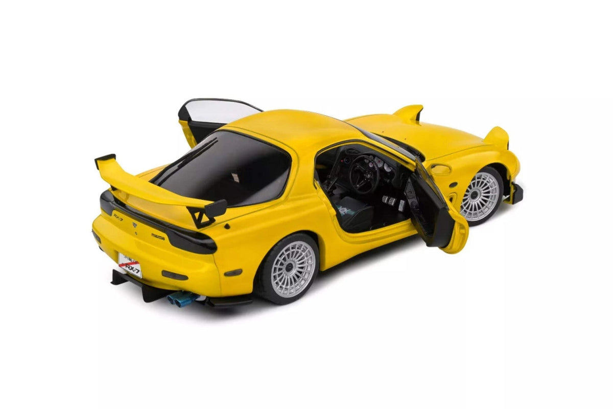1994 Mazda RX7 Type RS (FD3RS) RHD (Right Hand Drive) Yellow 1/18 Diecast Model Car by Solido