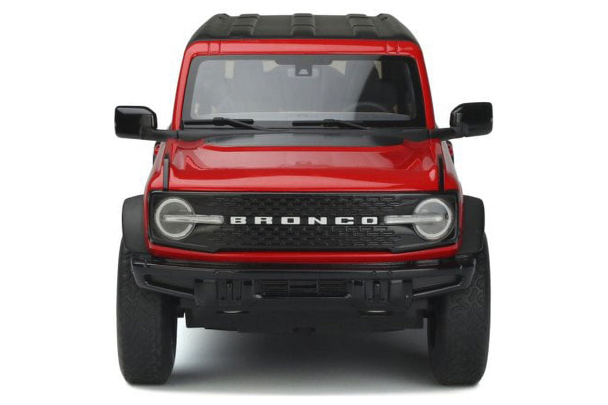 2021 Ford Bronco Wildtrak 4 Doors, Race Red - GT Spirit GT360 - 1/18 scale Resin Model Toy Car