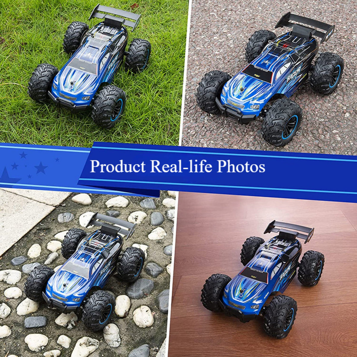 New Bigfoot Off road Remote Control Vehicle High Speed Drift Vehicle 1:18 Pickup Racing Car