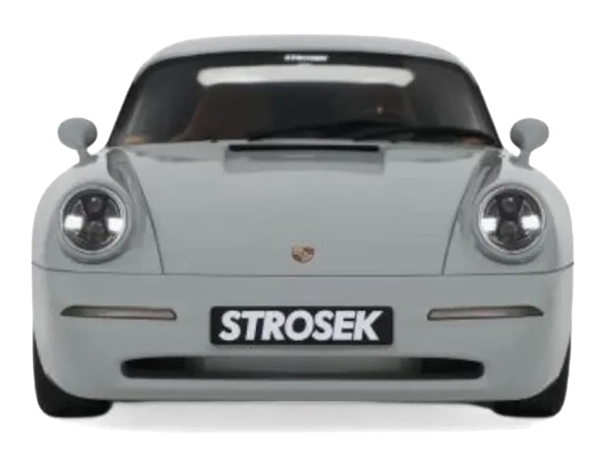 2023 Strosek Mega 30 Speedster (Porsche 911) Classic Gray 1/18 Model Car by GT Spirit